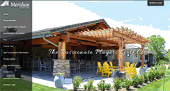 Desktop Screenshot of meridiangolfclub.com