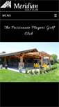 Mobile Screenshot of meridiangolfclub.com